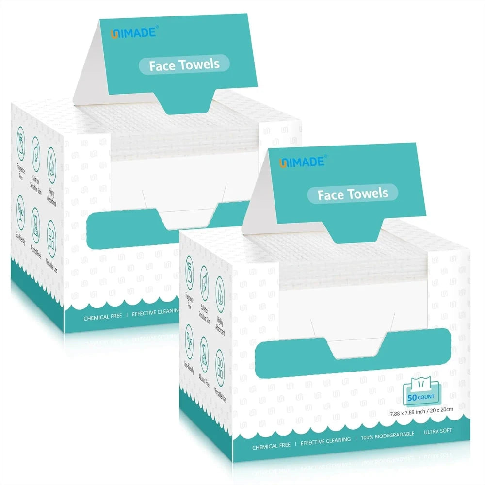 Ultra Soft Lint-Free Face Towels